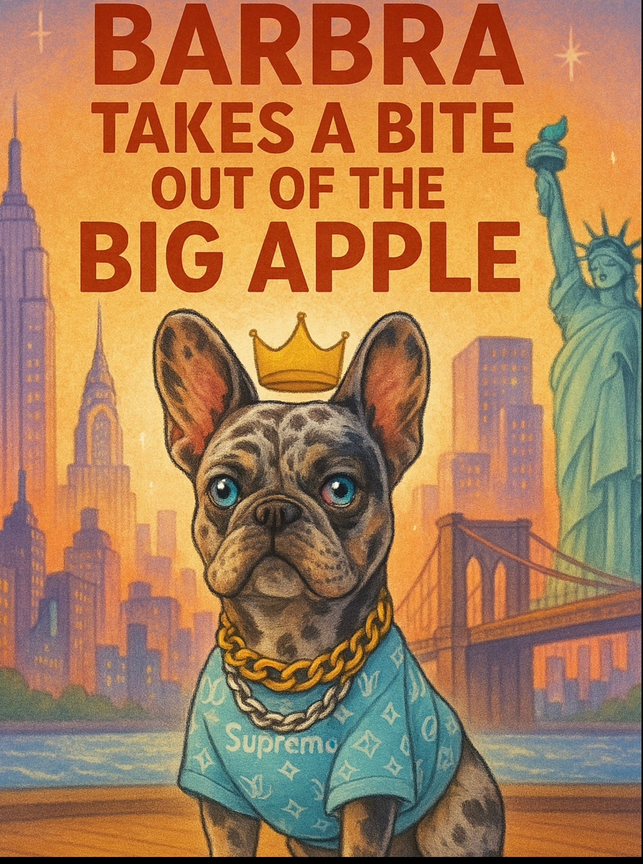 Barbra Takes a Bite Out of the Big Apple